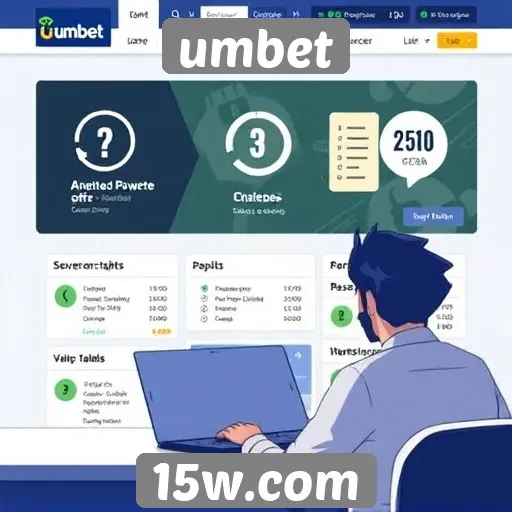 Avaliação das funcionalidades do site umbet